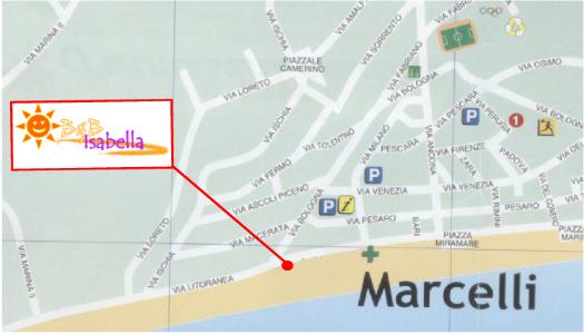 Karte von Marcelli